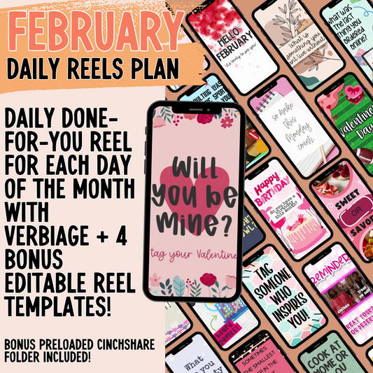 February 2025 Done-For-You Reels Bundle