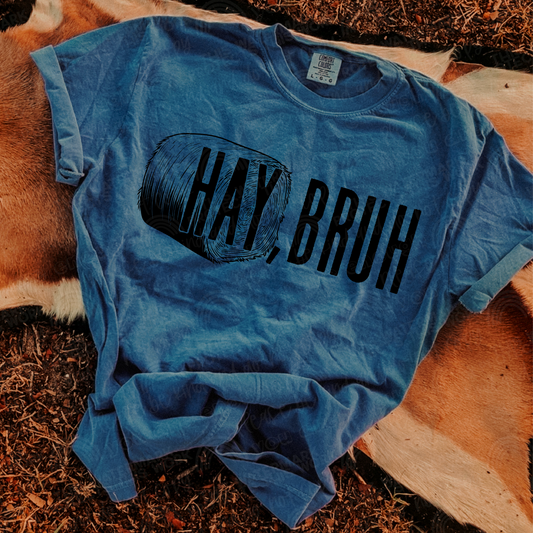 Hay, Bruh PNG Digital Design (Instant Download)