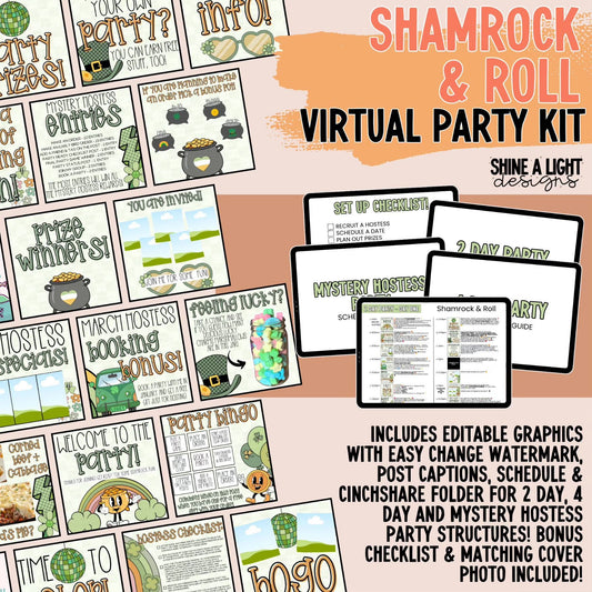 Shamrock & Roll Virtual Party Kit (2025)