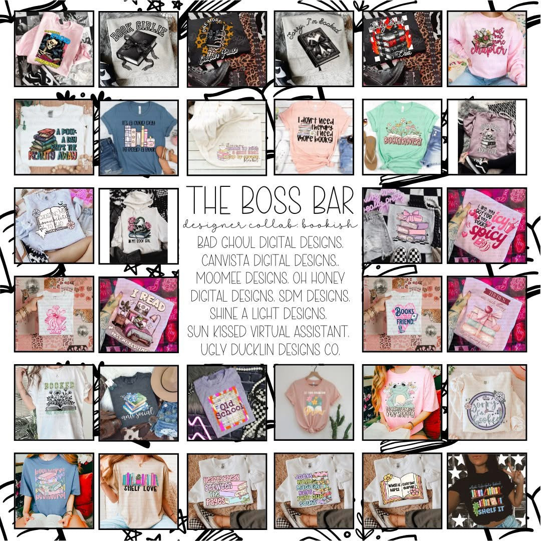 The Boss Bar February Collab - Bookish