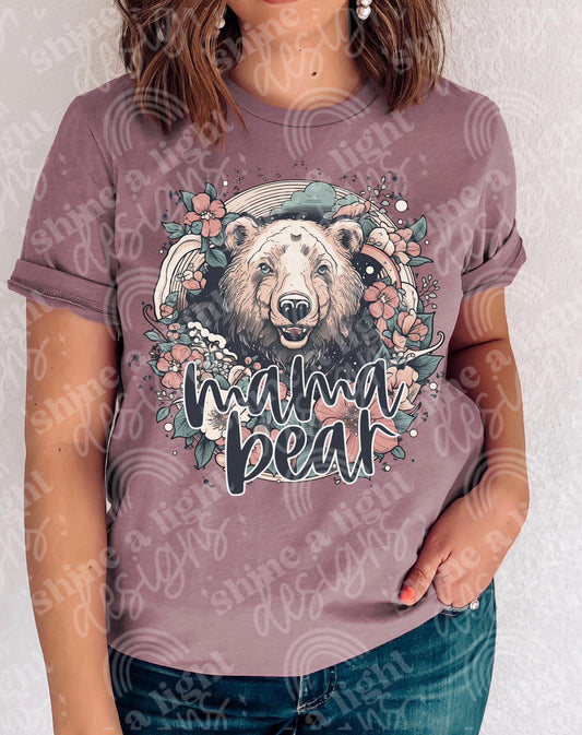 Mama Bear Digital Download PNG