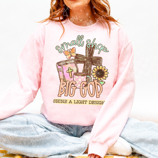 Small Shop Big God | Custom Business Name Digital