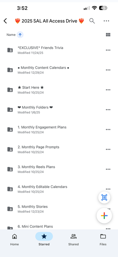 All Access Lifetime Content Drive | Social Media Templates, Reels, Branding + Digitals | 2021 - Present + Future
