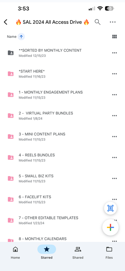 All Access Lifetime Content Drive | Social Media Templates, Reels, Branding + Digitals | 2021 - Present + Future