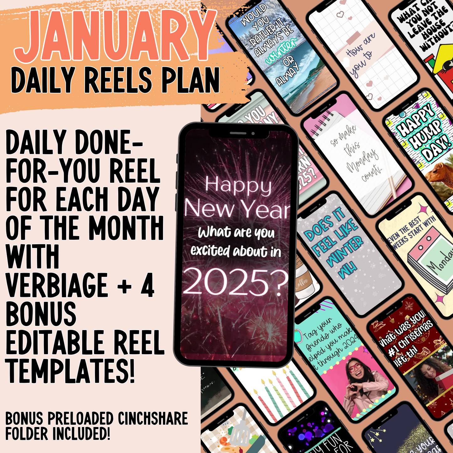 January 2025 Done-For-You Reels Bundle