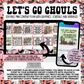 Let's Go Ghouls Mini Content Plan - Graphics, Schedule + Verbiage for Any Small Business!