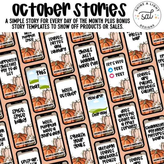 October 2025 Stories