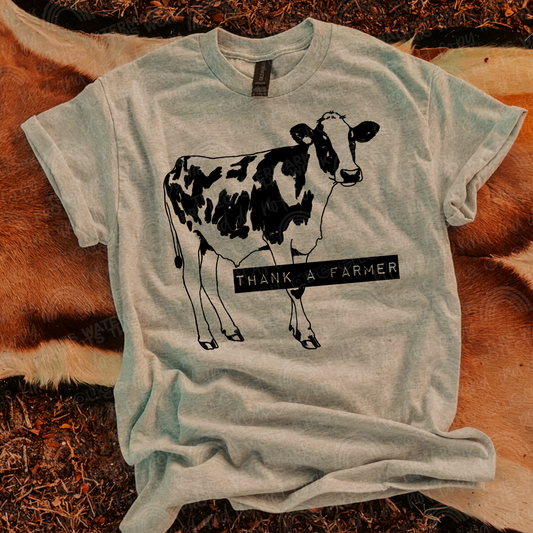 Thank A Farmer PNG Digital Design (Instant Download)