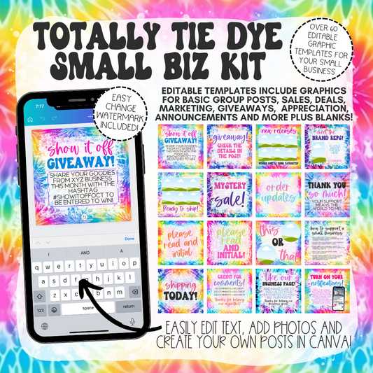 Totally Tie Dye Small Biz Kit