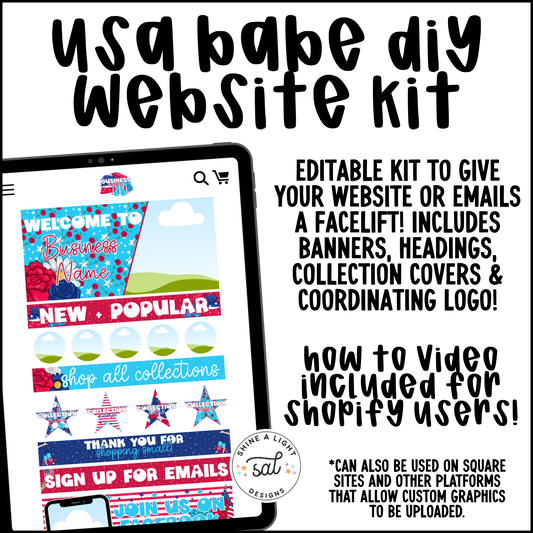 USA Babe 2026 Website + Email Kit