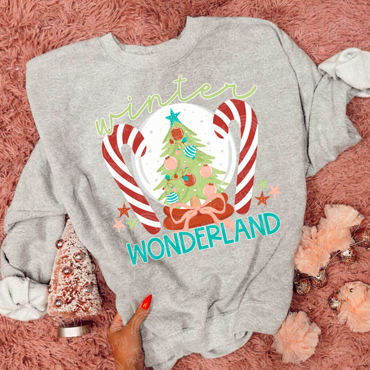 Winter Wonderland PNG Digital Design (Instant Download)