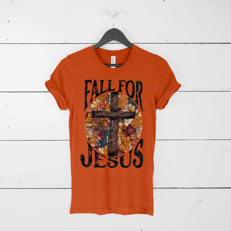 Fall For Jesus Digital Download PNG