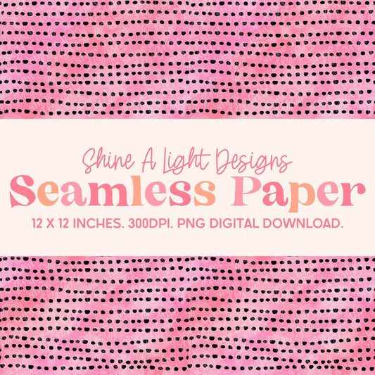 Seamless File Pink Dots Digital