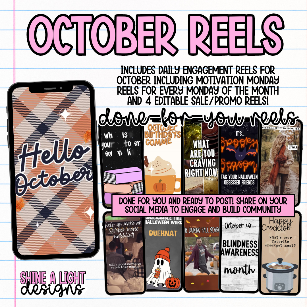 October 2024 Done-For-You Reels Bundle