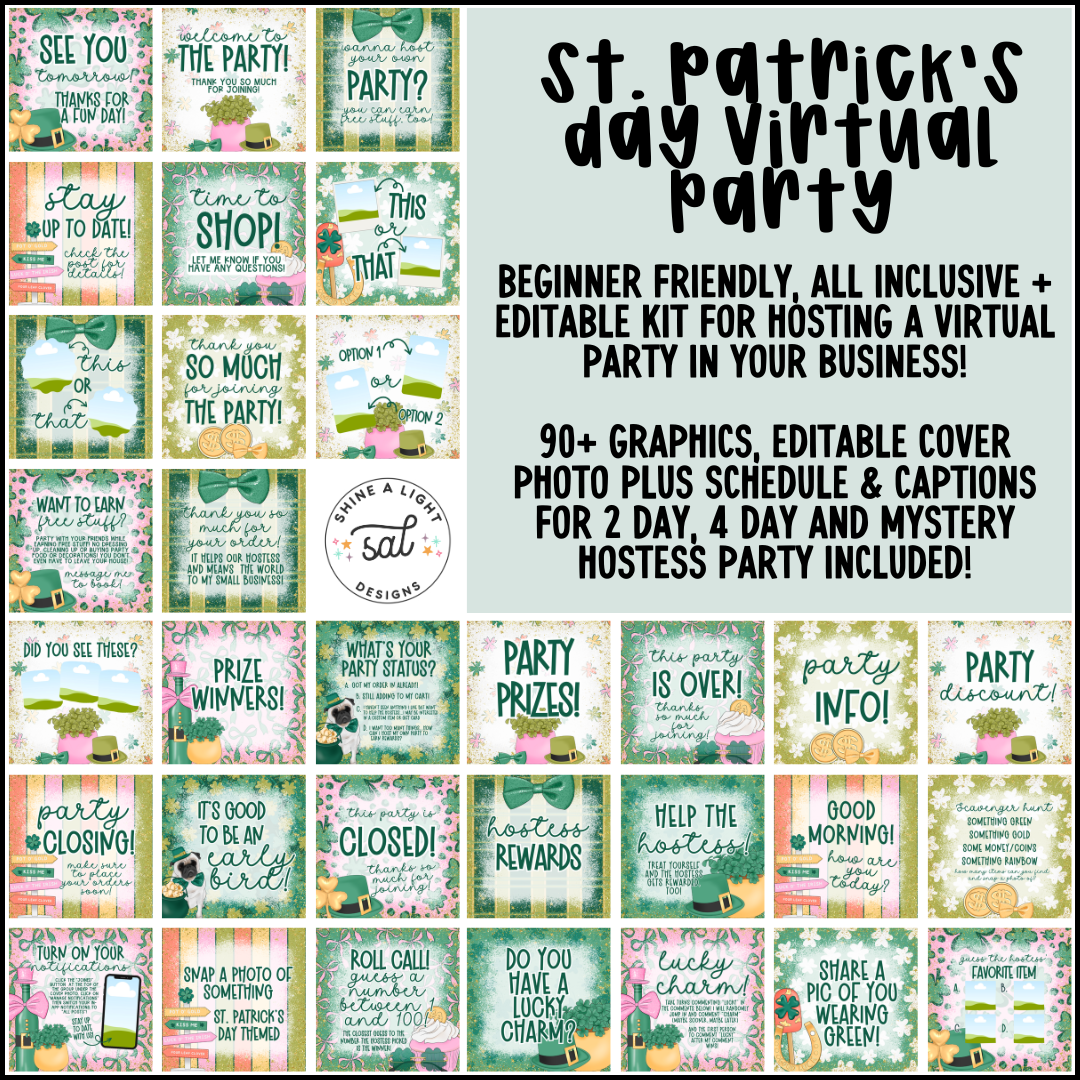 St. Patrick's Day 2026 Virtual Party Kit