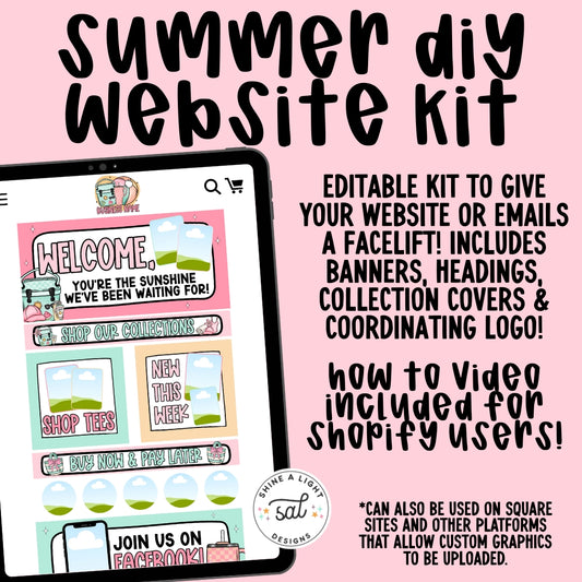 Summer 2025 Website + Email Kit