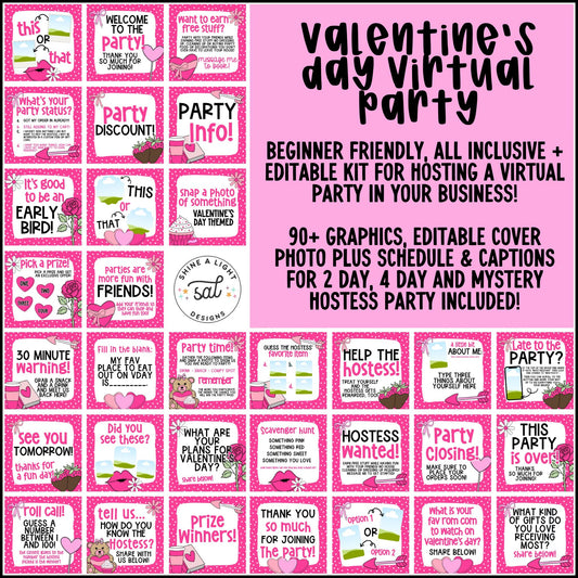 Valentine's Day 2026 Virtual Party Kit