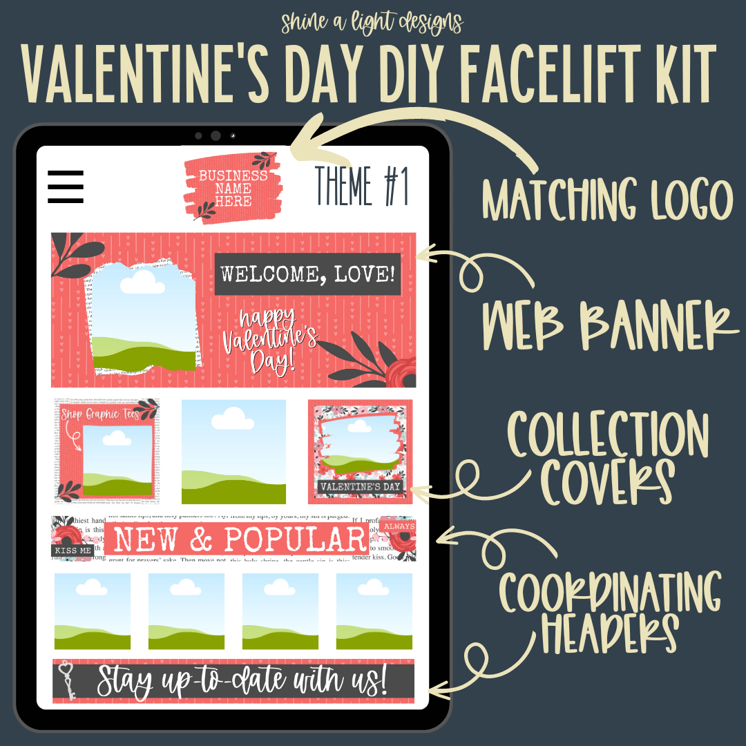 Valentine's Day DIY Website Kit