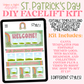St. Patrick's Day 3 Styles in 1 DIY Website + Email Kit