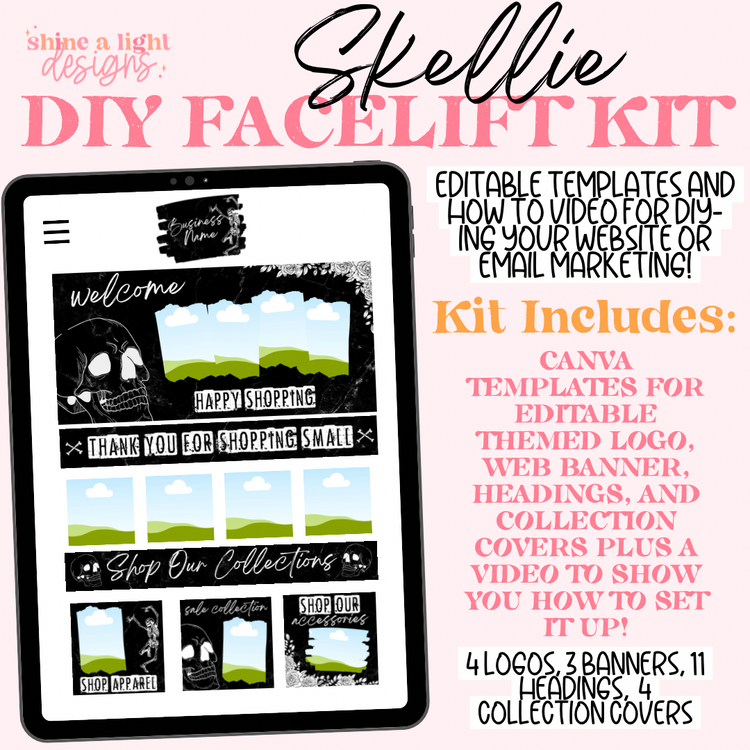 Skellie DIY Website + Email Kit
