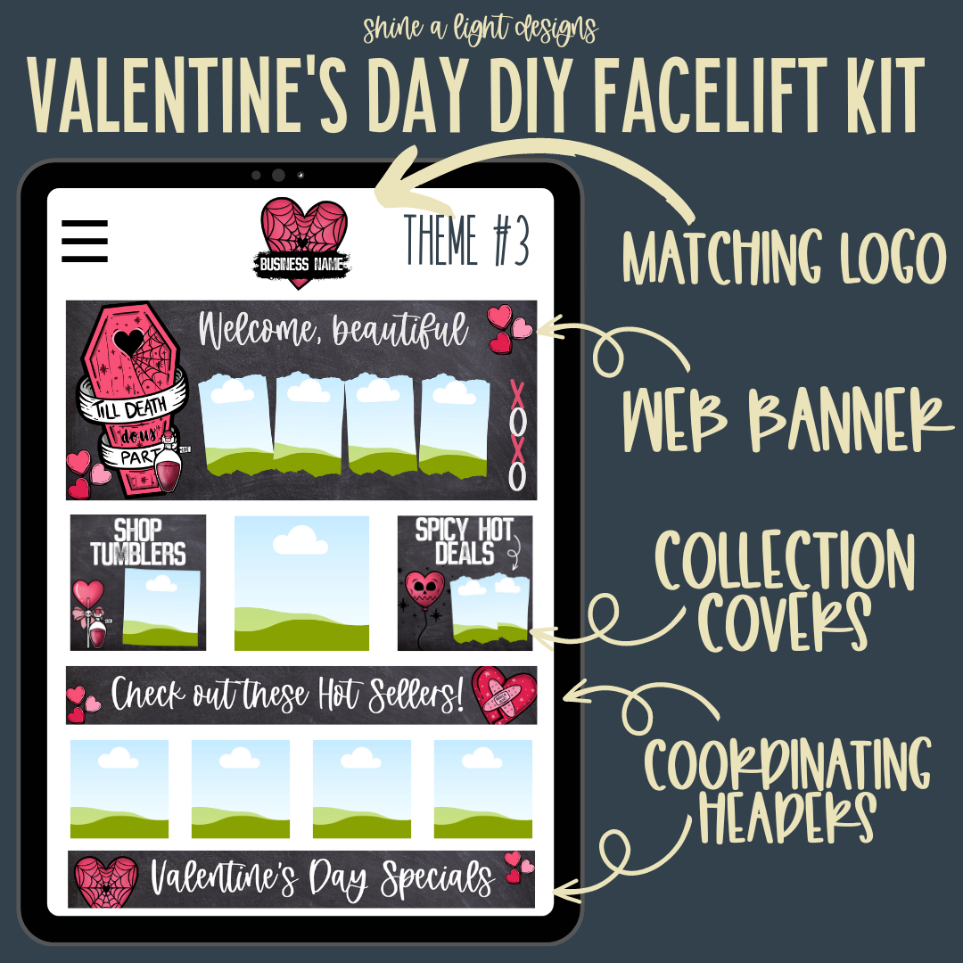 Valentine's Day DIY Website Kit