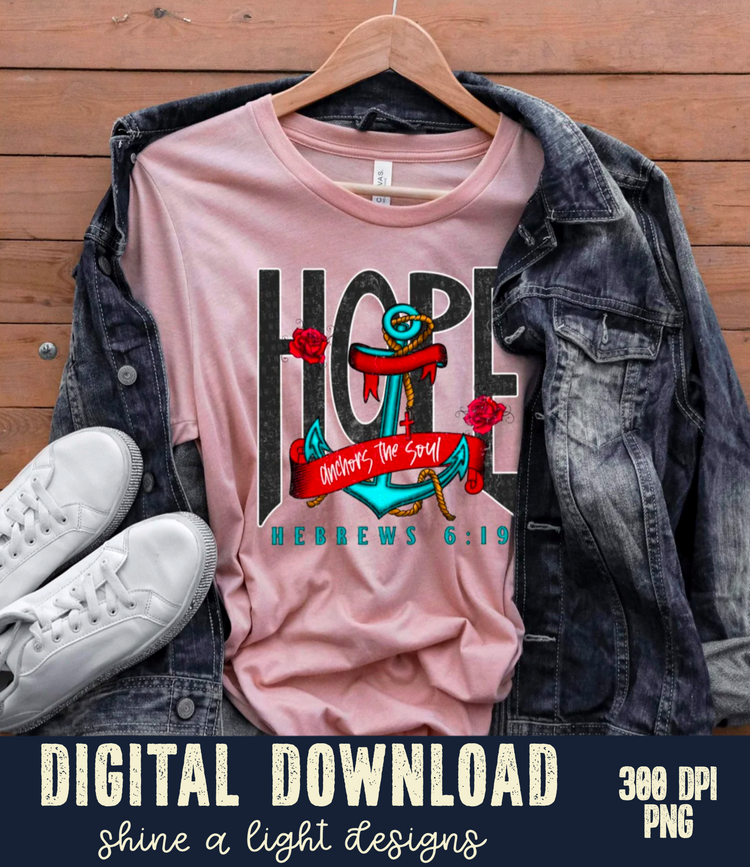 Hope Anchor Digital Download