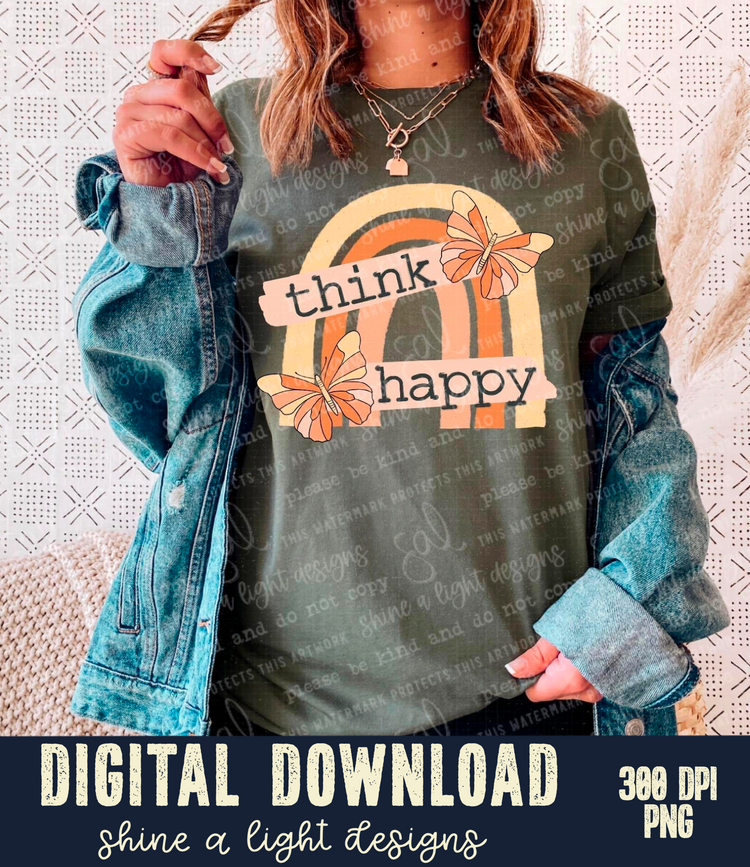 Think Happy Digital Download