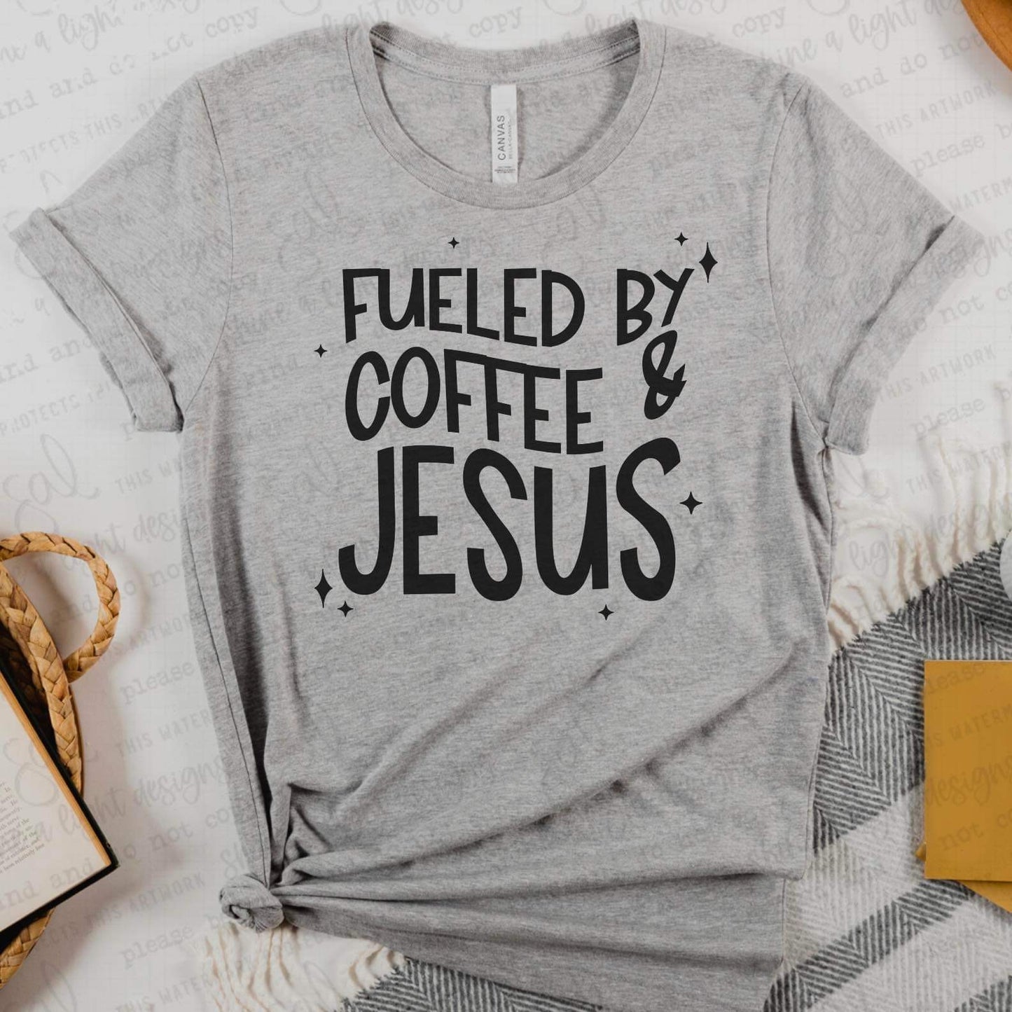 Fueled By Coffee & Jesus Digital Download