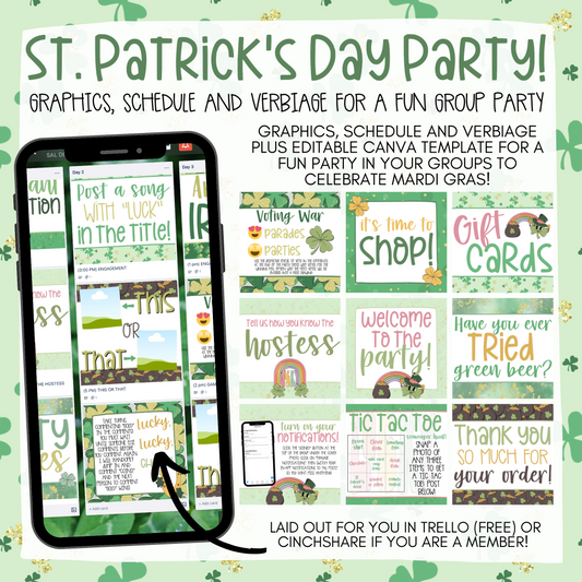 St. Patrick's Day Easy Peasy All-Inclusive Party System